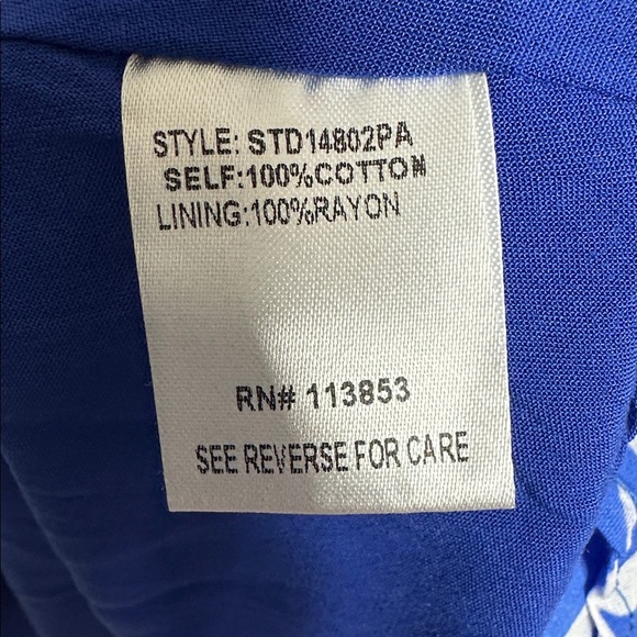 SUGARLIPS Marny Floral Rai Ruffle Mini Dress women’s medium - Picture 10 of 10